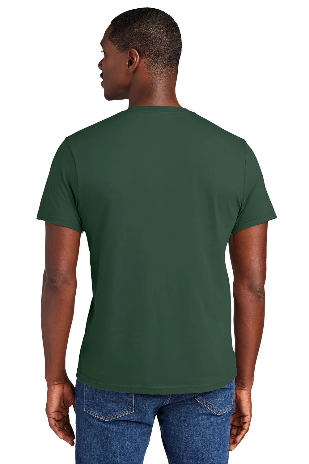 District Mens Very Important Short Sleeve Crewneck T-Shirt - Forest Green