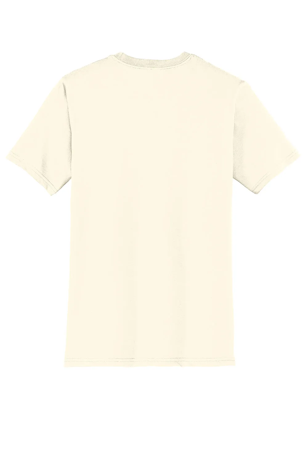 District Mens Very Important Short Sleeve Crewneck T-Shirt - Gardenia