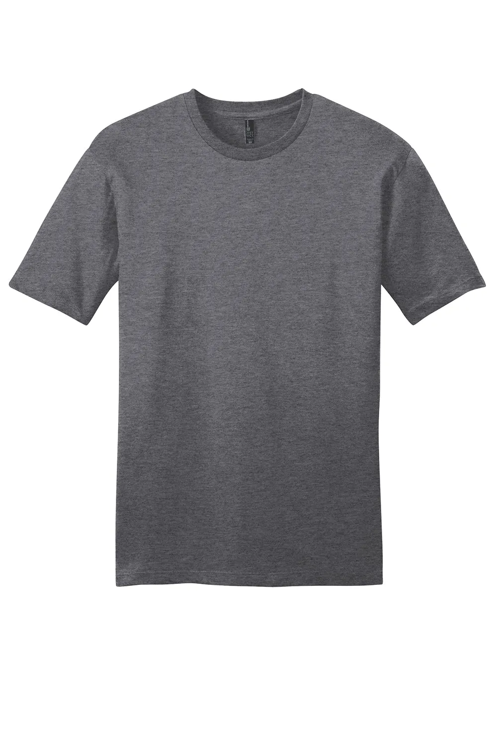 District Mens Very Important Short Sleeve Crewneck T-Shirt - Heather Charcoal Grey