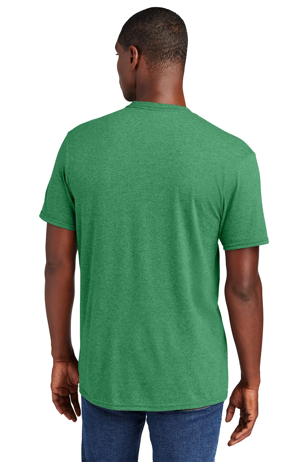 District Mens Very Important Short Sleeve Crewneck T-Shirt - Heather Kelly Green