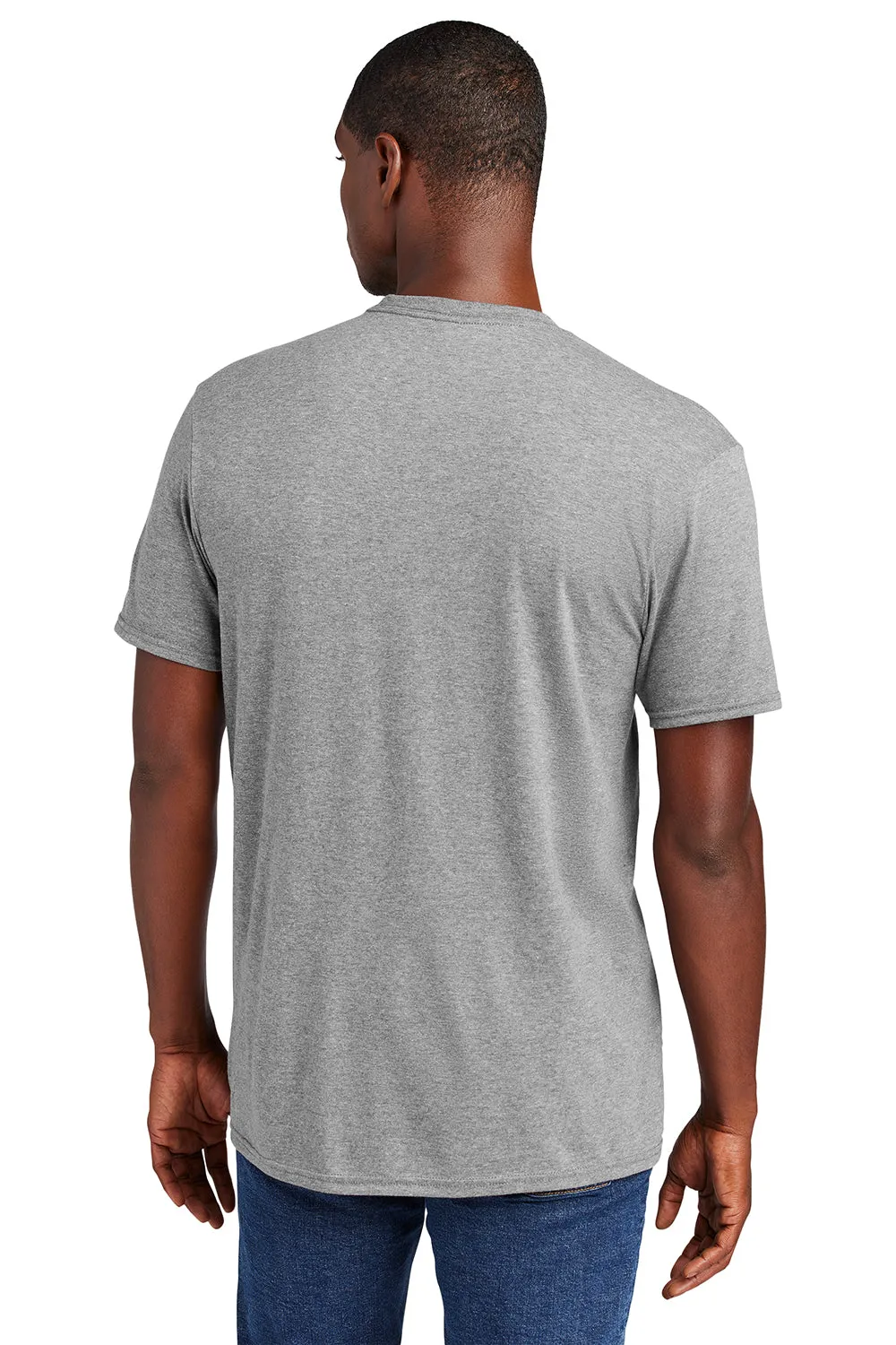 District Mens Very Important Short Sleeve Crewneck T-Shirt - Heather Light Grey