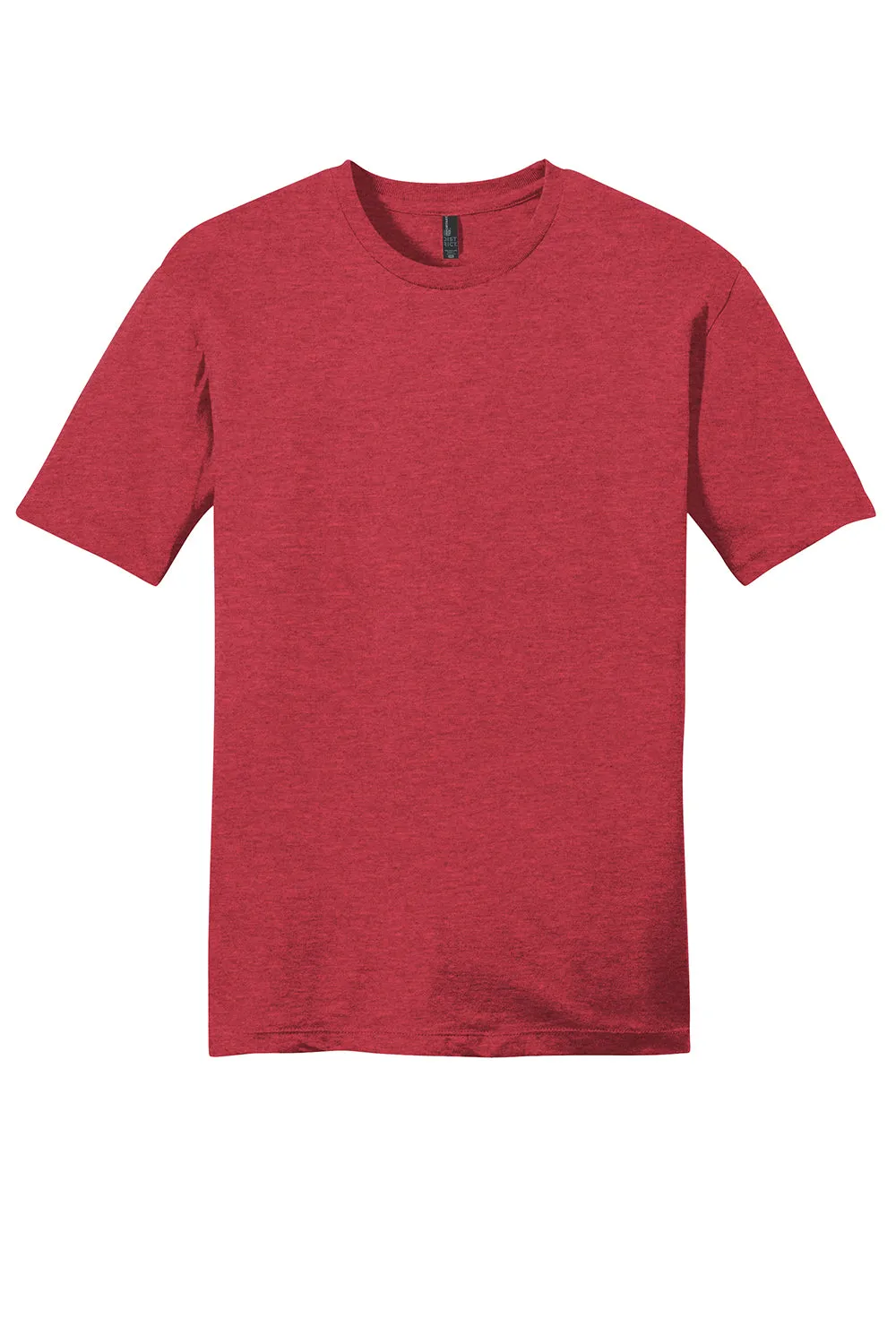 District Mens Very Important Short Sleeve Crewneck T-Shirt - Heather Red