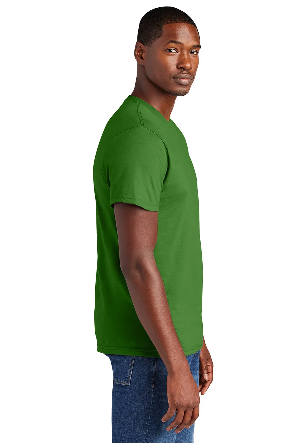 District Mens Very Important Short Sleeve Crewneck T-Shirt - Kiwi Green