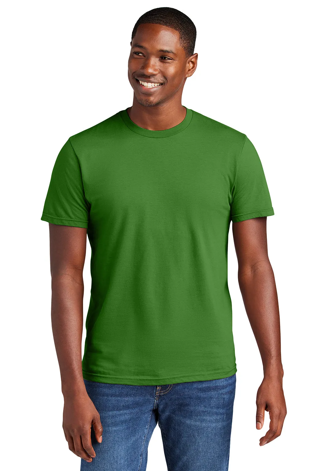 District Mens Very Important Short Sleeve Crewneck T-Shirt - Kiwi Green