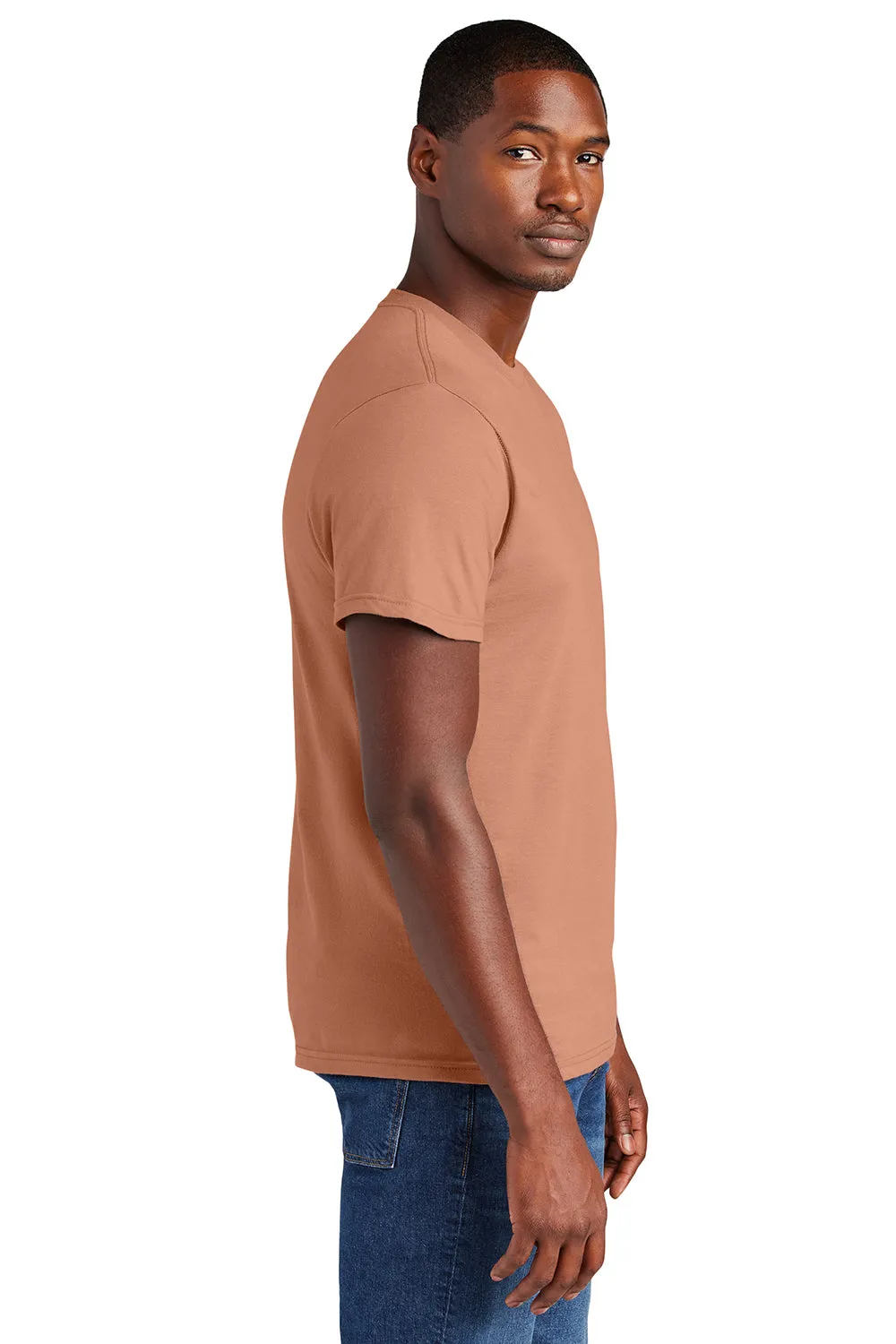 District Mens Very Important Short Sleeve Crewneck T-Shirt - Nostalgia Rose
