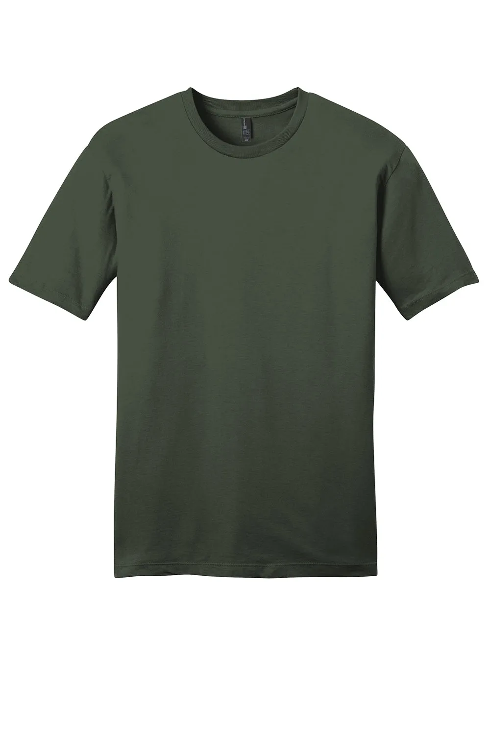 District Mens Very Important Short Sleeve Crewneck T-Shirt - Olive Green