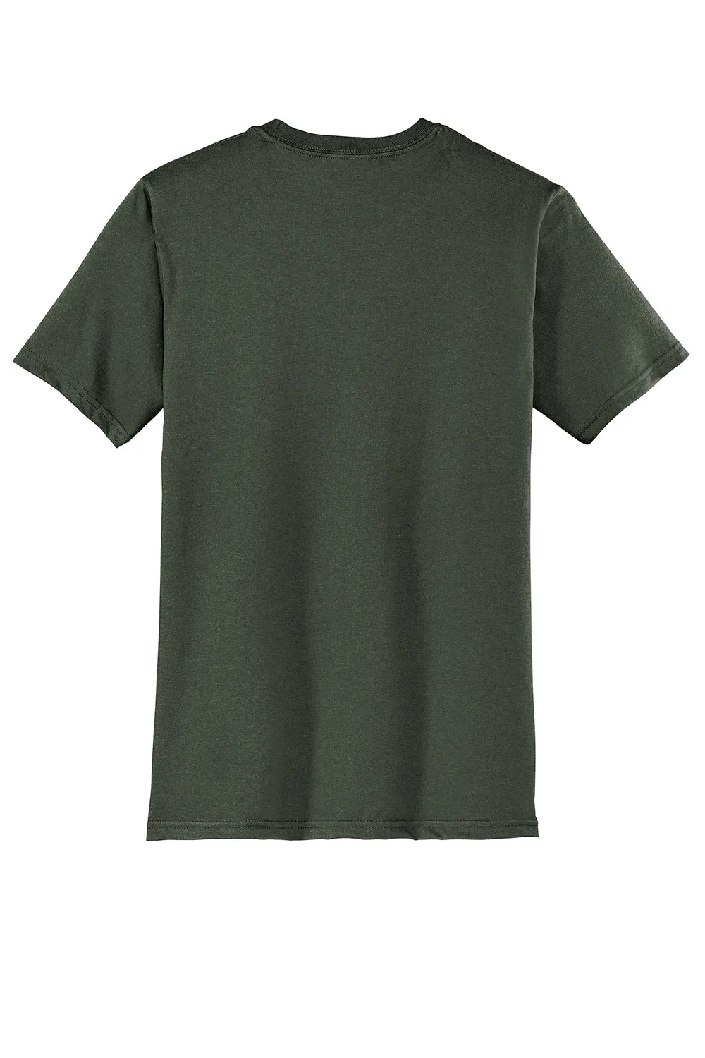 District Mens Very Important Short Sleeve Crewneck T-Shirt - Olive Green