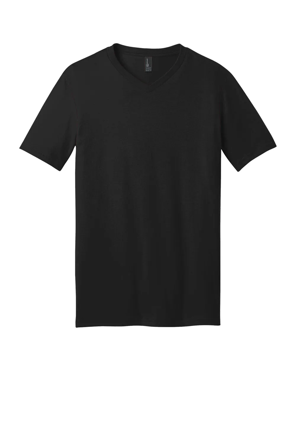 District Mens Very Important Short Sleeve V-Neck T-Shirt - Black