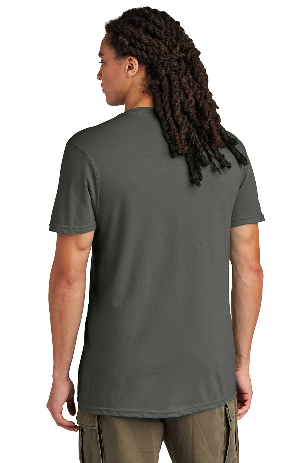 District Mens Very Important Short Sleeve V-Neck T-Shirt - Deepest Grey