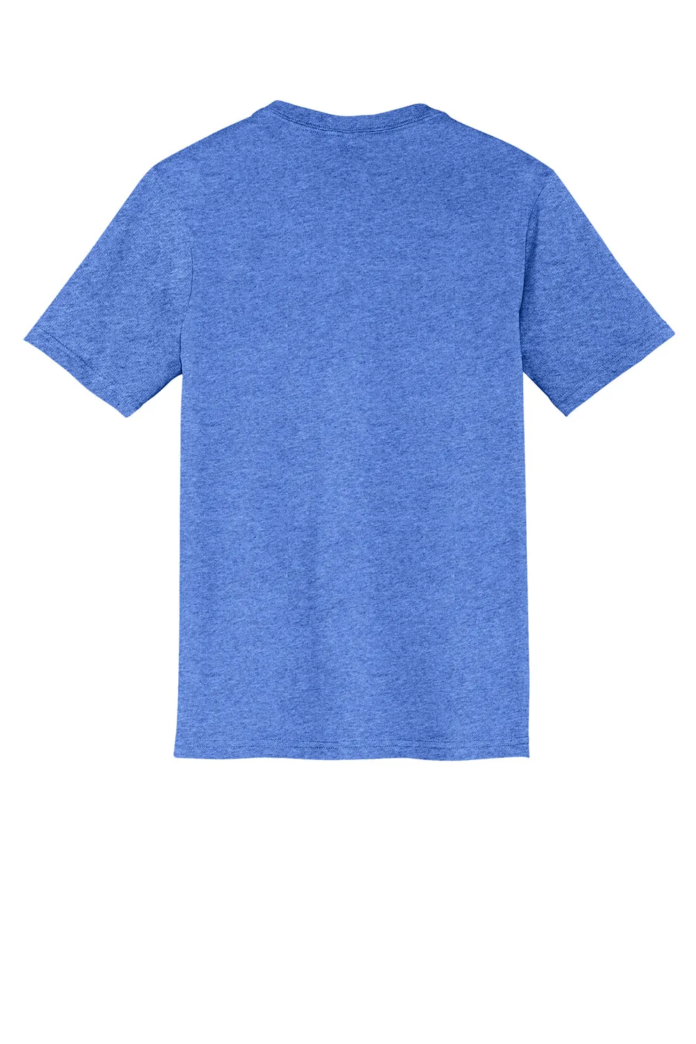 District Mens Very Important Short Sleeve V-Neck T-Shirt - Heather Royal Blue