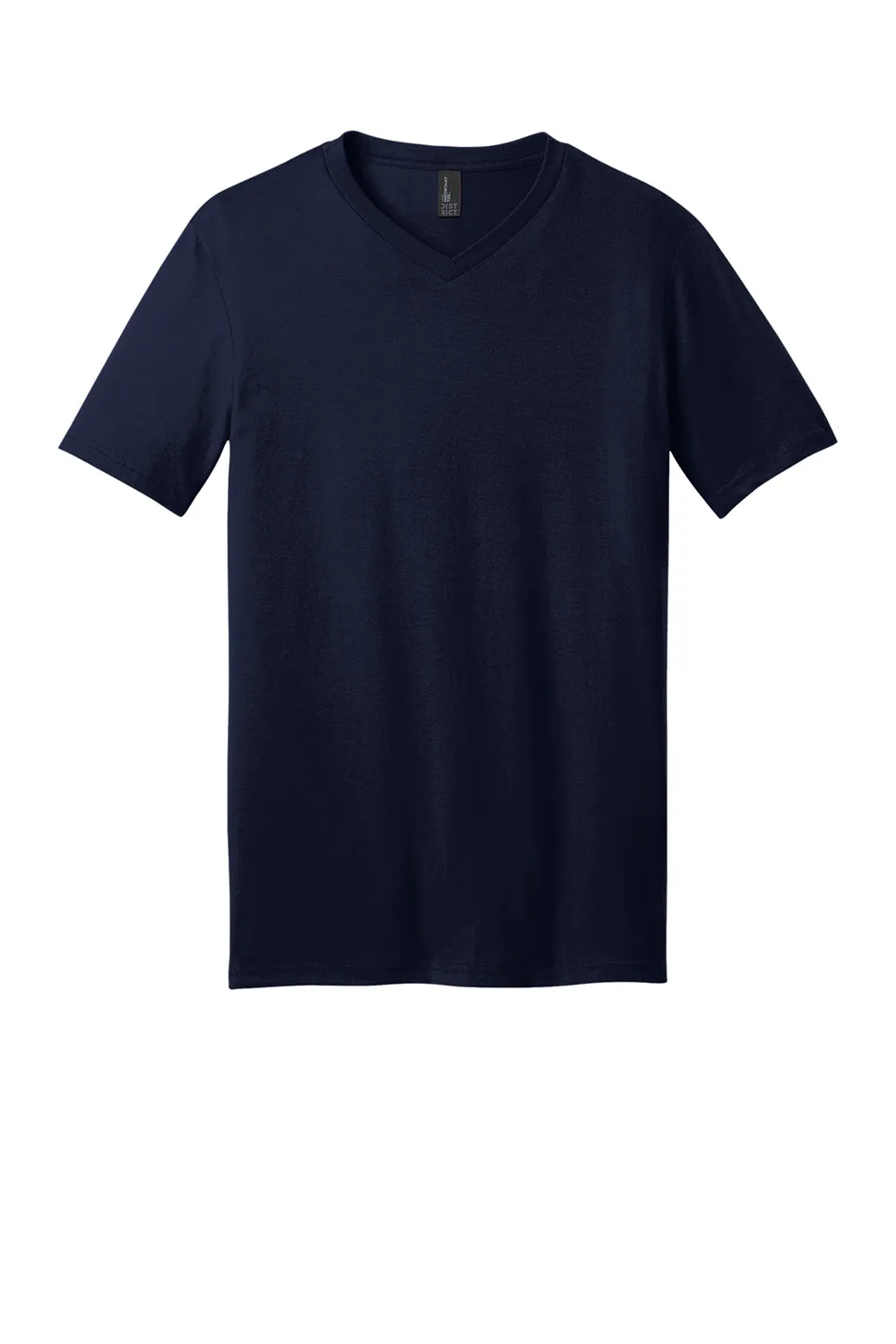 District Mens Very Important Short Sleeve V-Neck T-Shirt - New Navy Blue