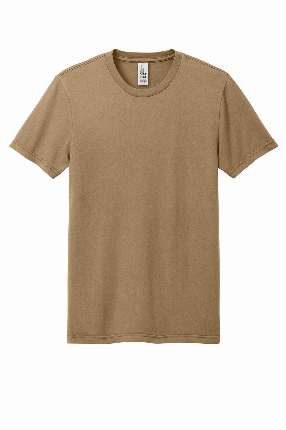District Mens District Wash Short Sleeve Crewneck T-Shirt - Golden Spice