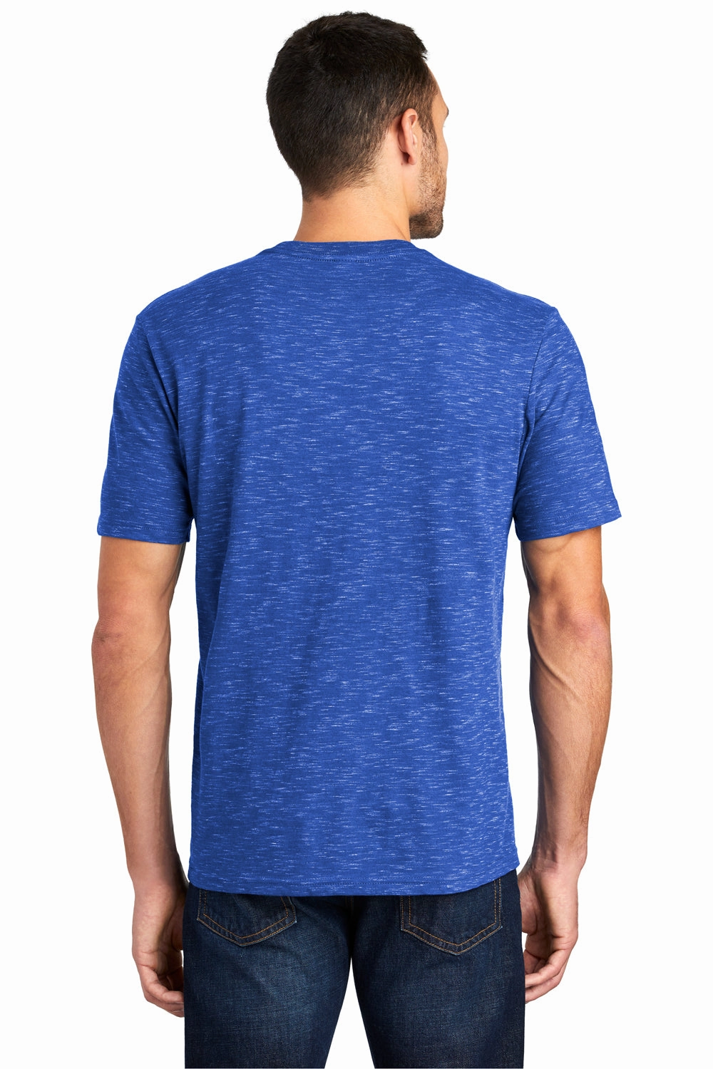 District Mens Medal Short Sleeve Crewneck T-Shirt - Deep Royal Blue