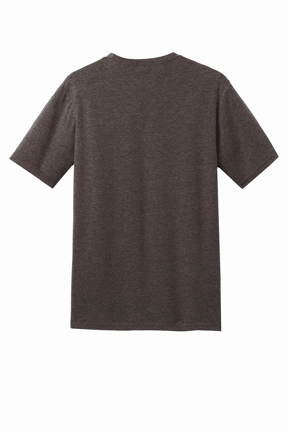 District Mens Perfect Blend Short Sleeve Crewneck T-Shirt - Heather Brown