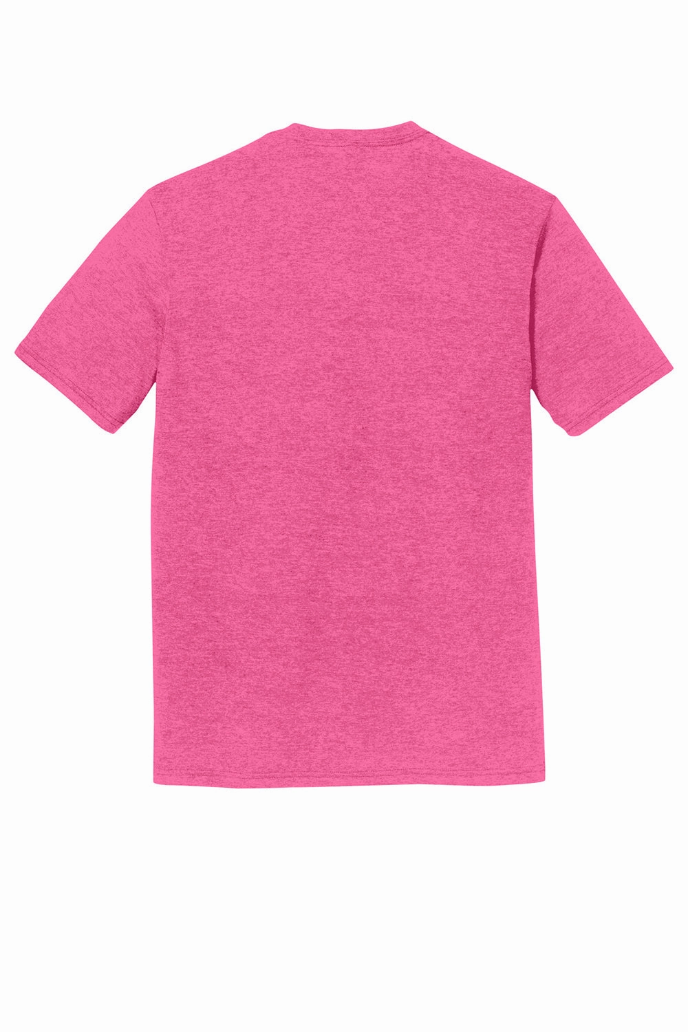 District Mens Perfect DTG Short Sleeve Crewneck T-Shirt - Fuchsia Pink Frost