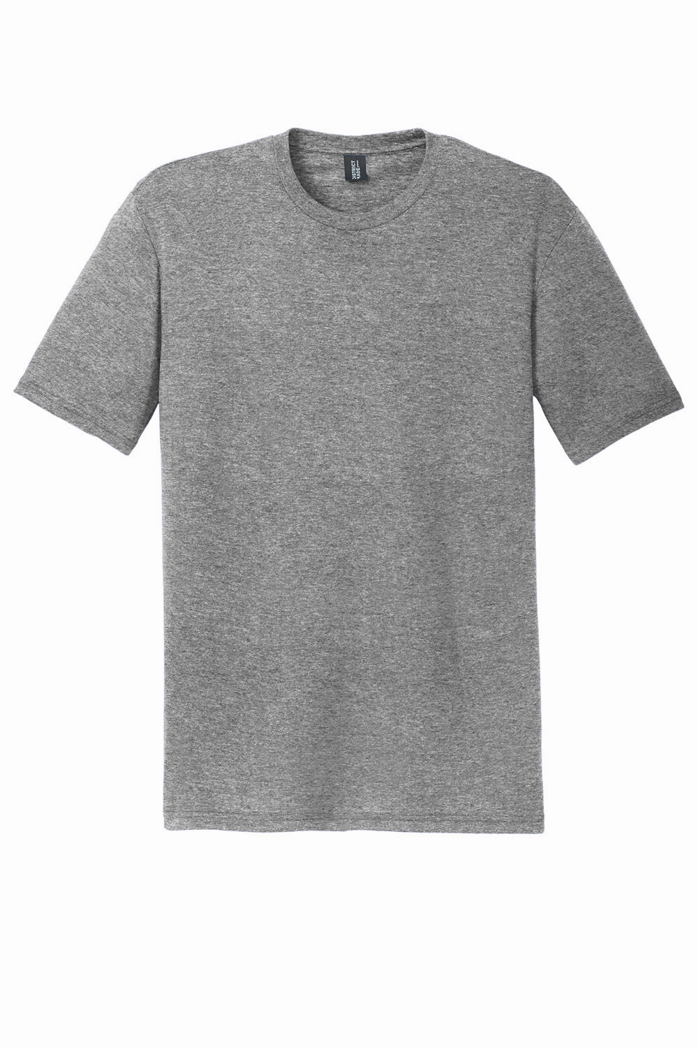 District Mens Perfect DTG Short Sleeve Crewneck T-Shirt - Grey Frost