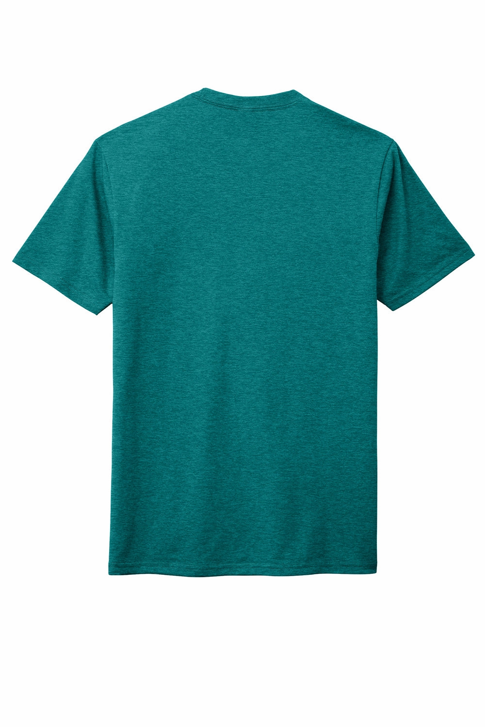 District Mens Perfect DTG Short Sleeve Crewneck T-Shirt - Heather Teal Green