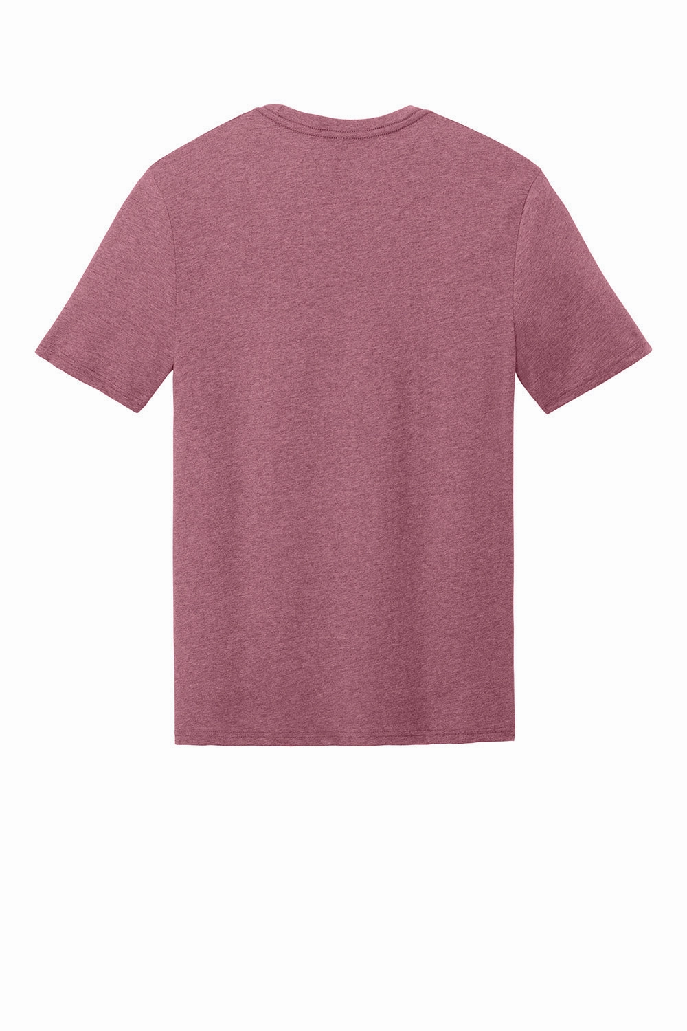District Mens Perfect Weight CVC Short Sleeve Crewneck T-Shirt - Heather Orchid Haze Purple