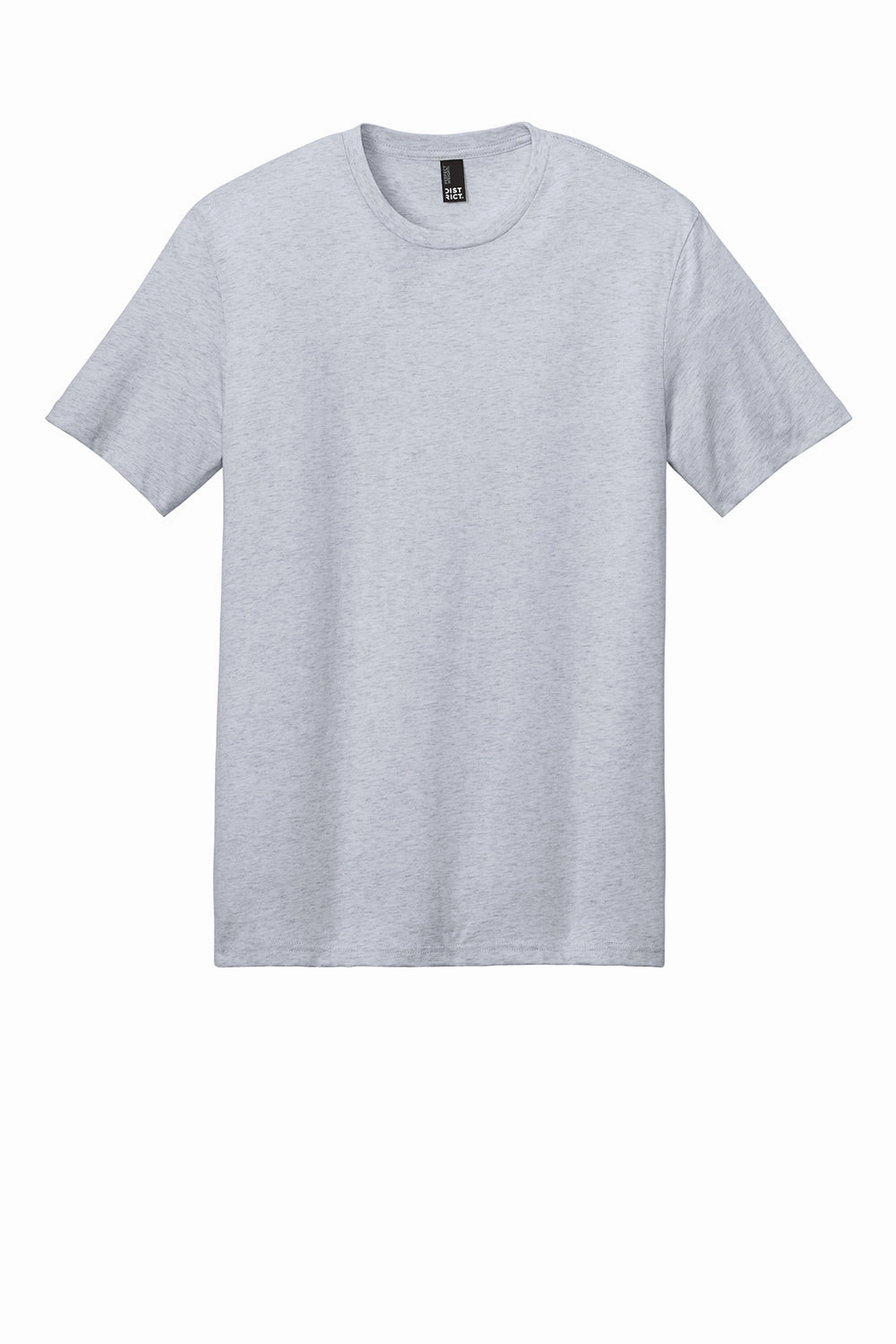 District Mens Perfect Weight Short Sleeve Crewneck T-Shirt - Ash Grey