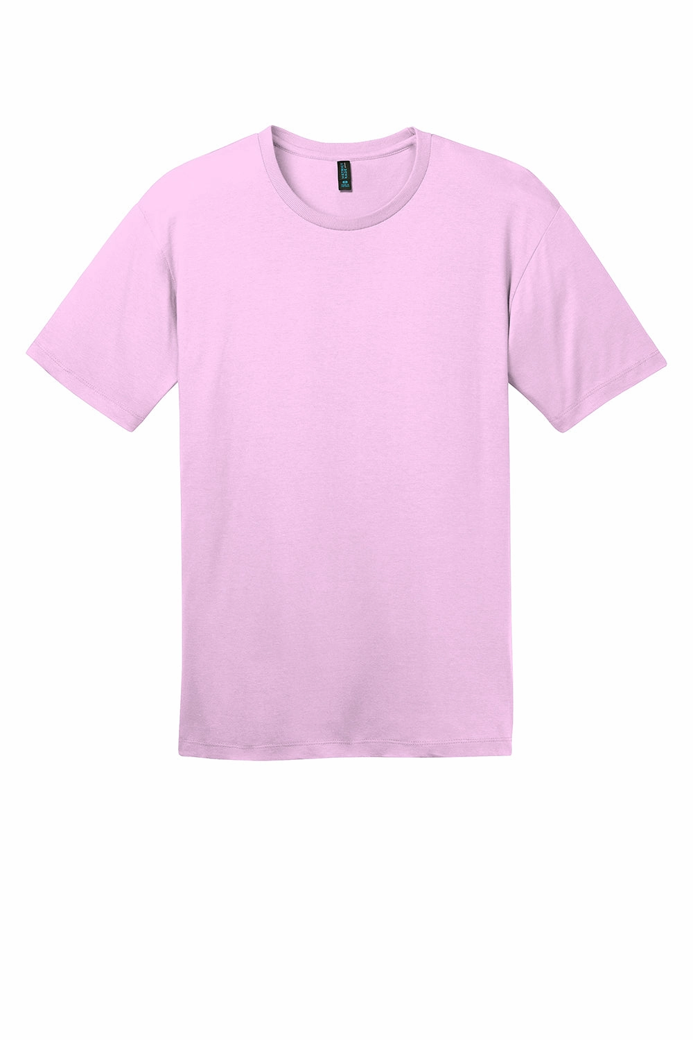 District Mens Perfect Weight Short Sleeve Crewneck T-Shirt - Soft Purple - Closeout
