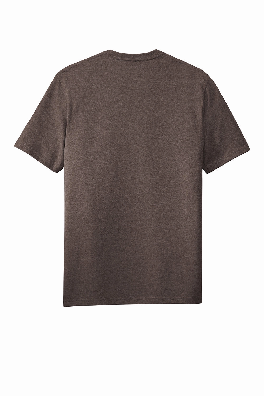 District Mens Re-Tee Short Sleeve Crewneck T-Shirt - Heather Deep Brown