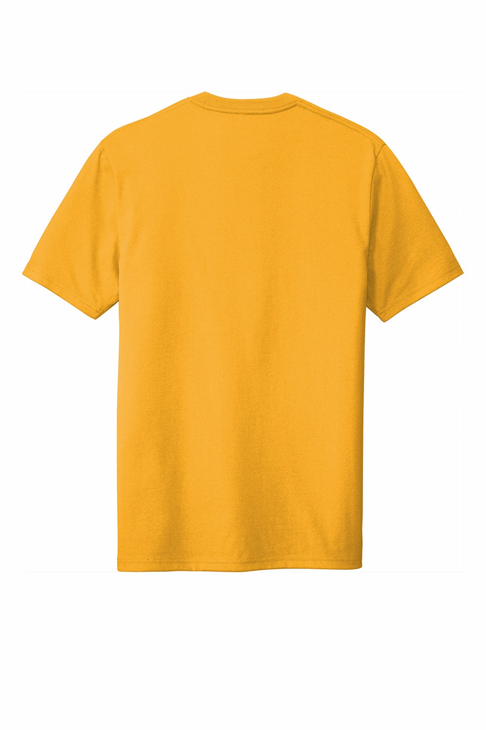 District Mens Re-Tee Short Sleeve Crewneck T-Shirt - Maize Yellow