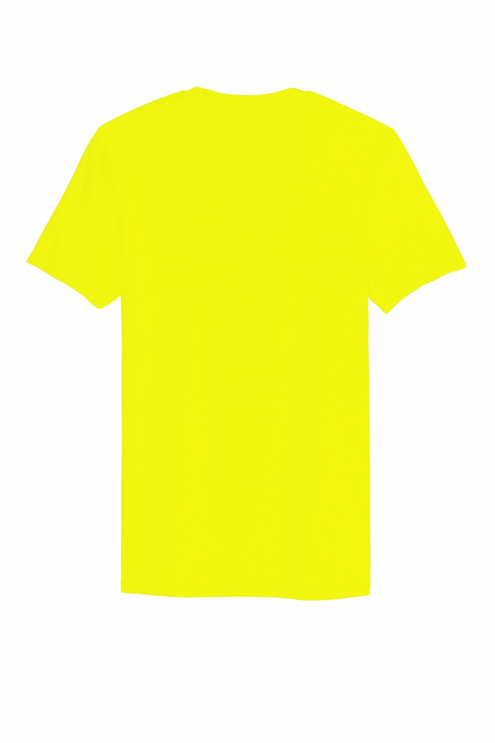 District Mens The Concert Short Sleeve Crewneck T-Shirt - Neon Yellow
