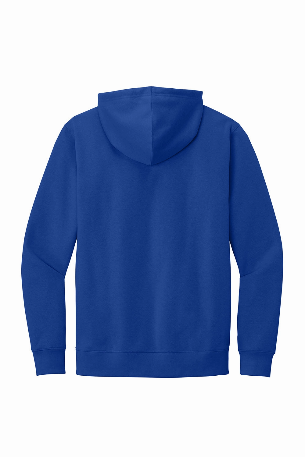District Mens Very Important Fleece Hooded Sweatshirt Hoodie w/ Pouch Pocket - Deep Royal Blue