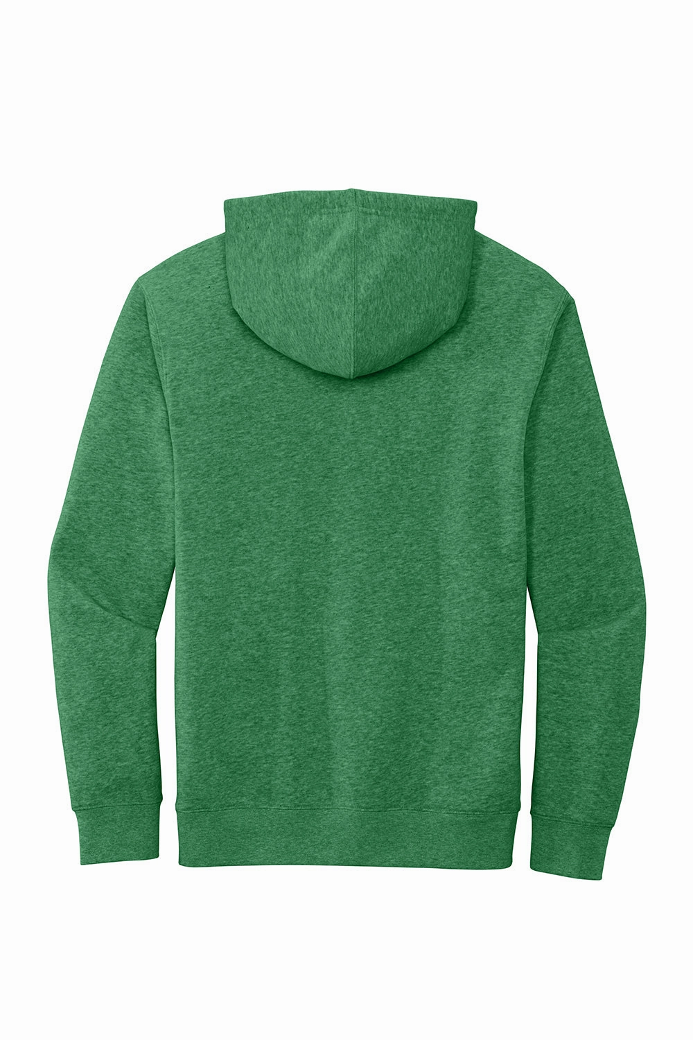 District Mens Very Important Fleece Hooded Sweatshirt Hoodie w/ Pouch Pocket - Heather Kelly Green