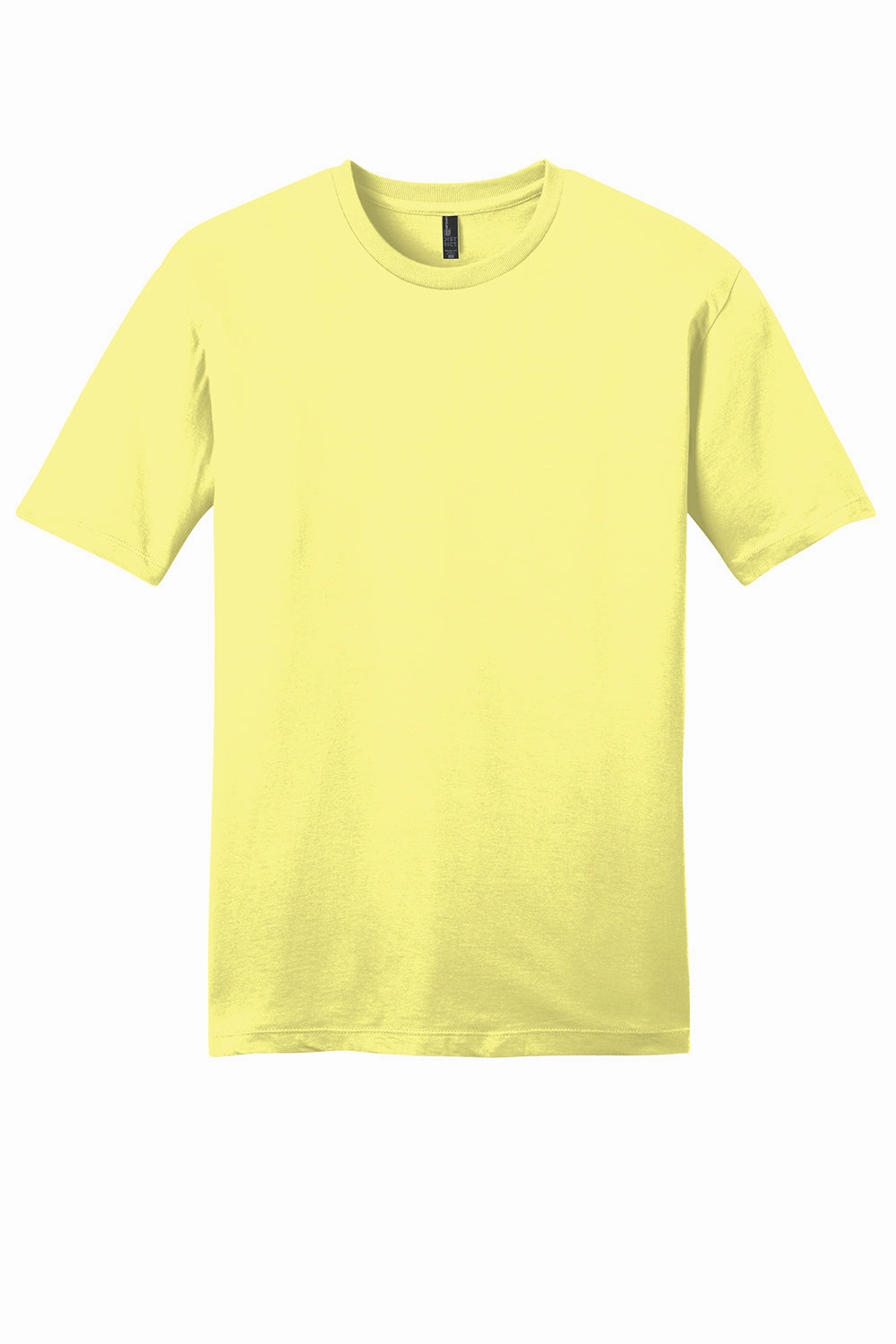 District Mens Very Important Short Sleeve Crewneck T-Shirt - Lemon Yellow