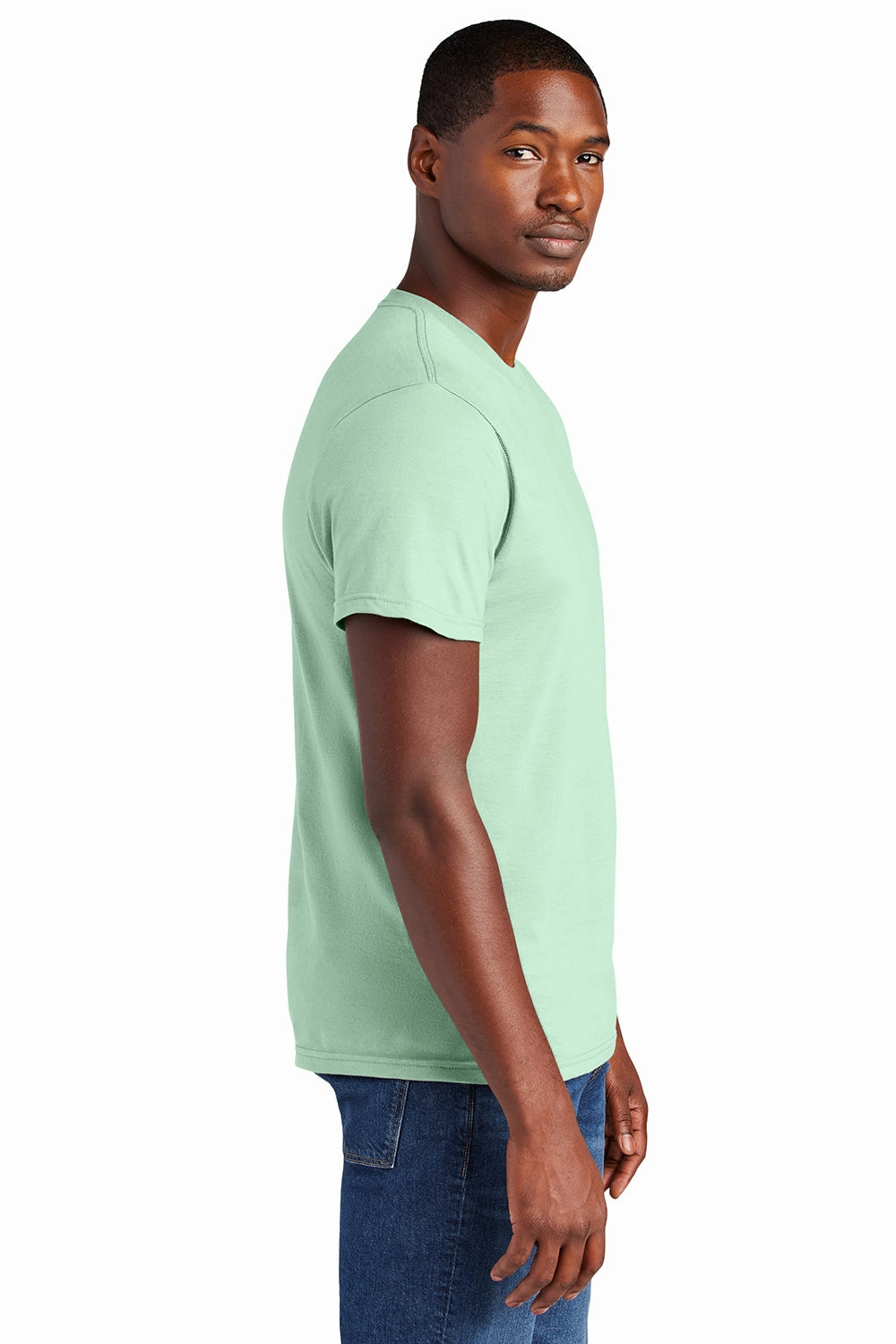 District Mens Very Important Short Sleeve Crewneck T-Shirt - Mint Green