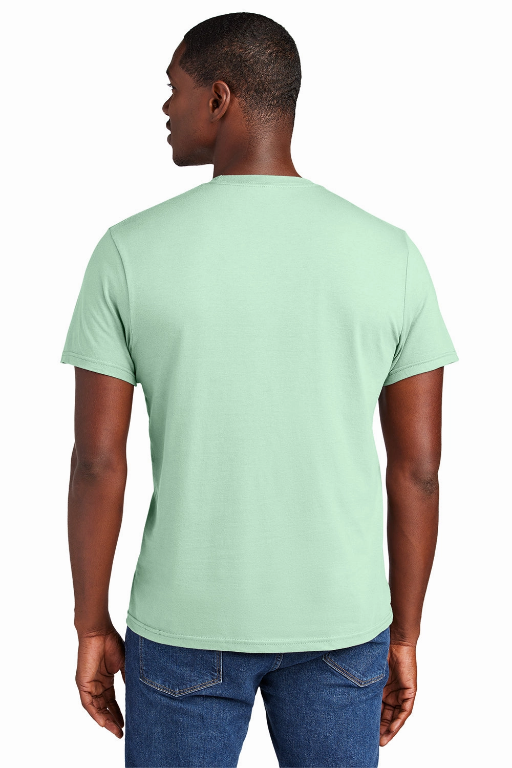 District Mens Very Important Short Sleeve Crewneck T-Shirt - Mint Green