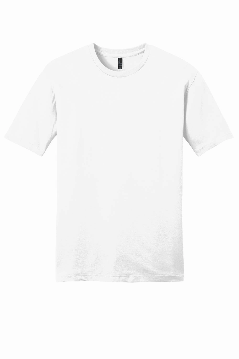 District Mens Very Important Short Sleeve Crewneck T-Shirt - White