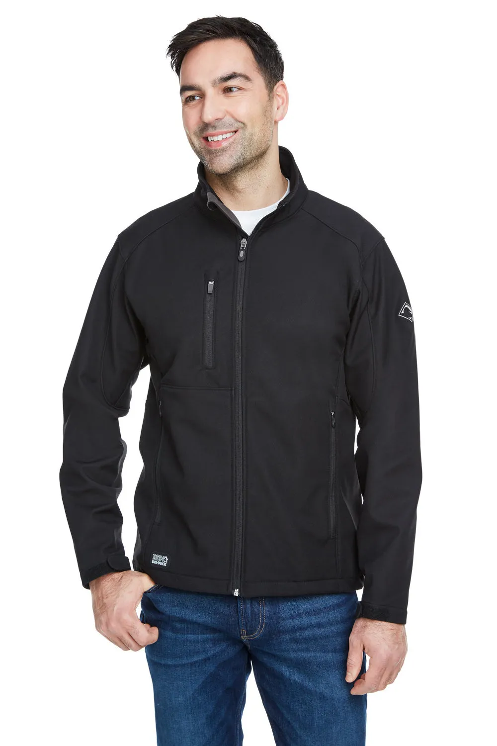 Dri Duck Mens Acceleration Wind & Waterproof Full Zip Jacket - Black