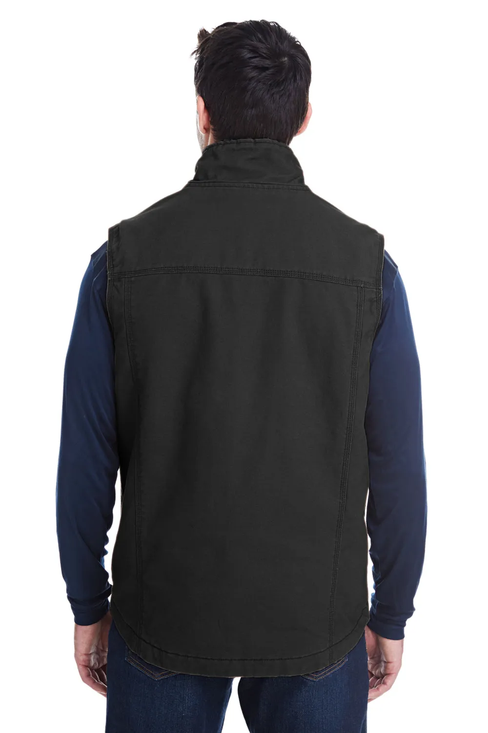 Dri Duck Mens Trek Full Zip Vest - Black