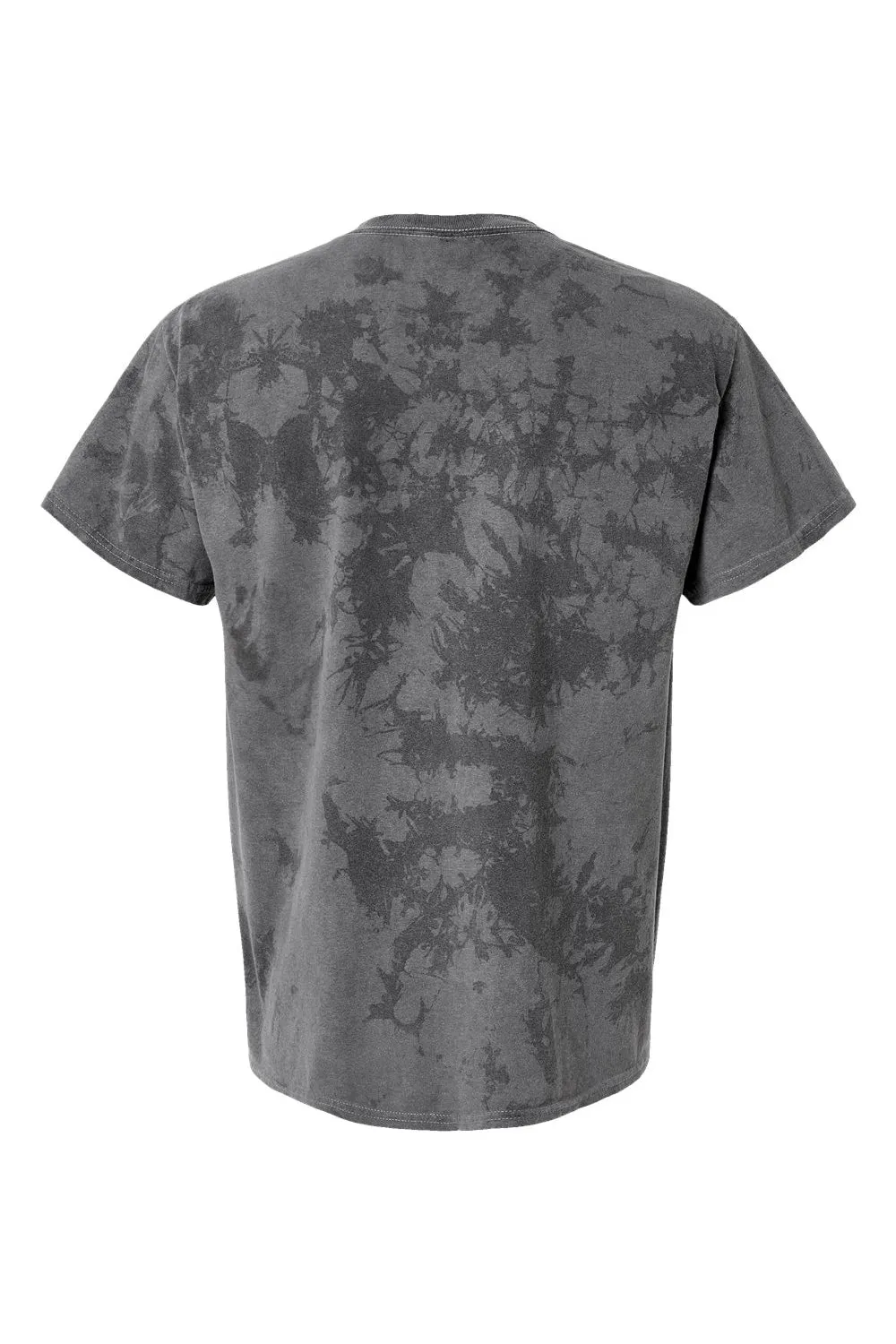 Dyenomite Mens Crush Tie Dyed Short Sleeve Crewneck T-Shirt - Obsidian - Closeout