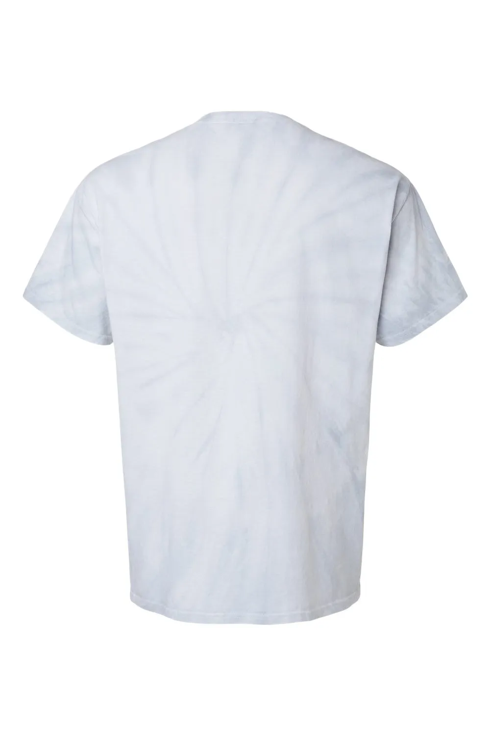 Dyenomite Mens Cyclone Pinwheel Tie Dyed Short Sleeve Crewneck T-Shirt - Moth - Closeout