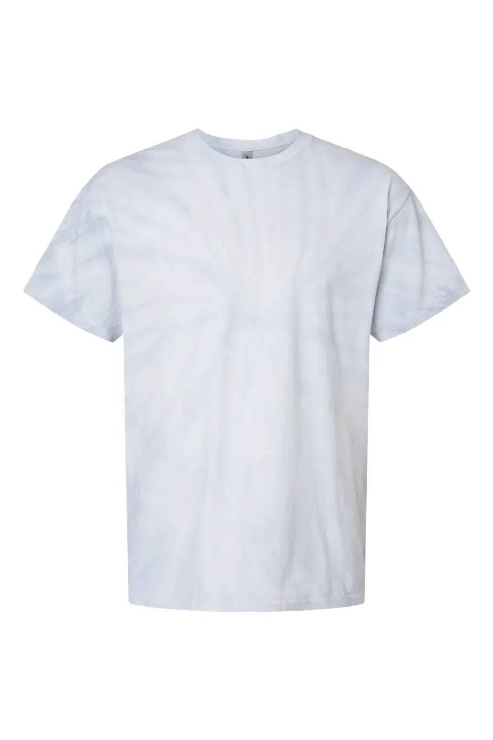 Dyenomite Mens Cyclone Pinwheel Tie Dyed Short Sleeve Crewneck T-Shirt - Moth - Closeout