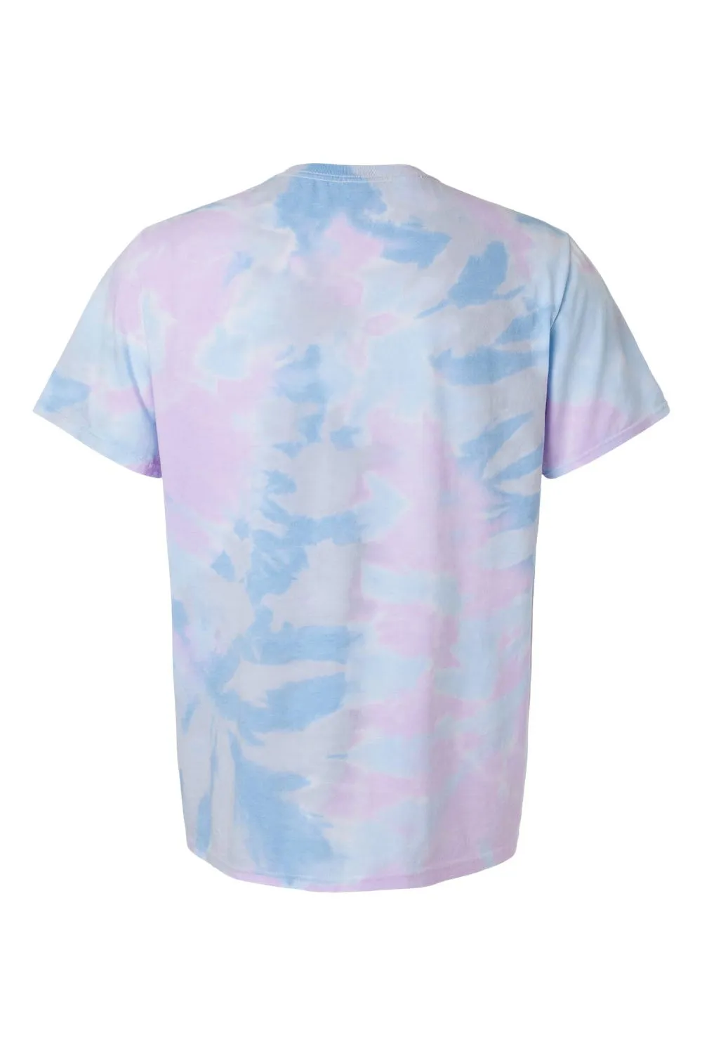 Dyenomite Mens Dream Tie Dyed Short Sleeve Crewneck T-Shirt - Purple - Closeout