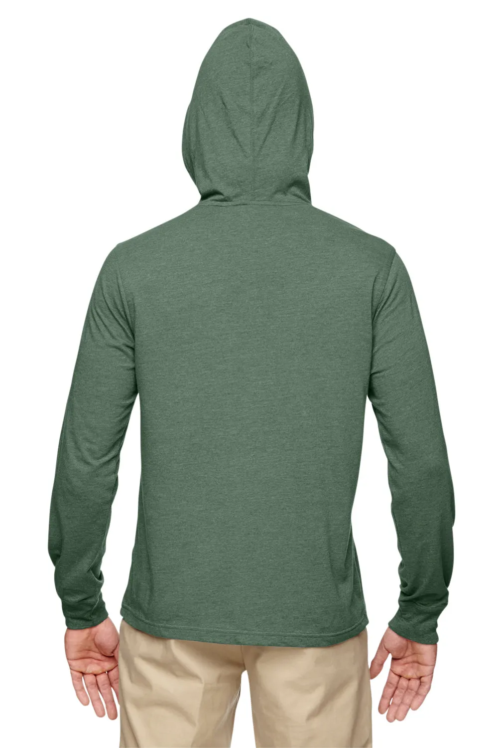 Econscious Mens Eco Jersey Hooded T-SHirt Hoodie - Asparagus Green