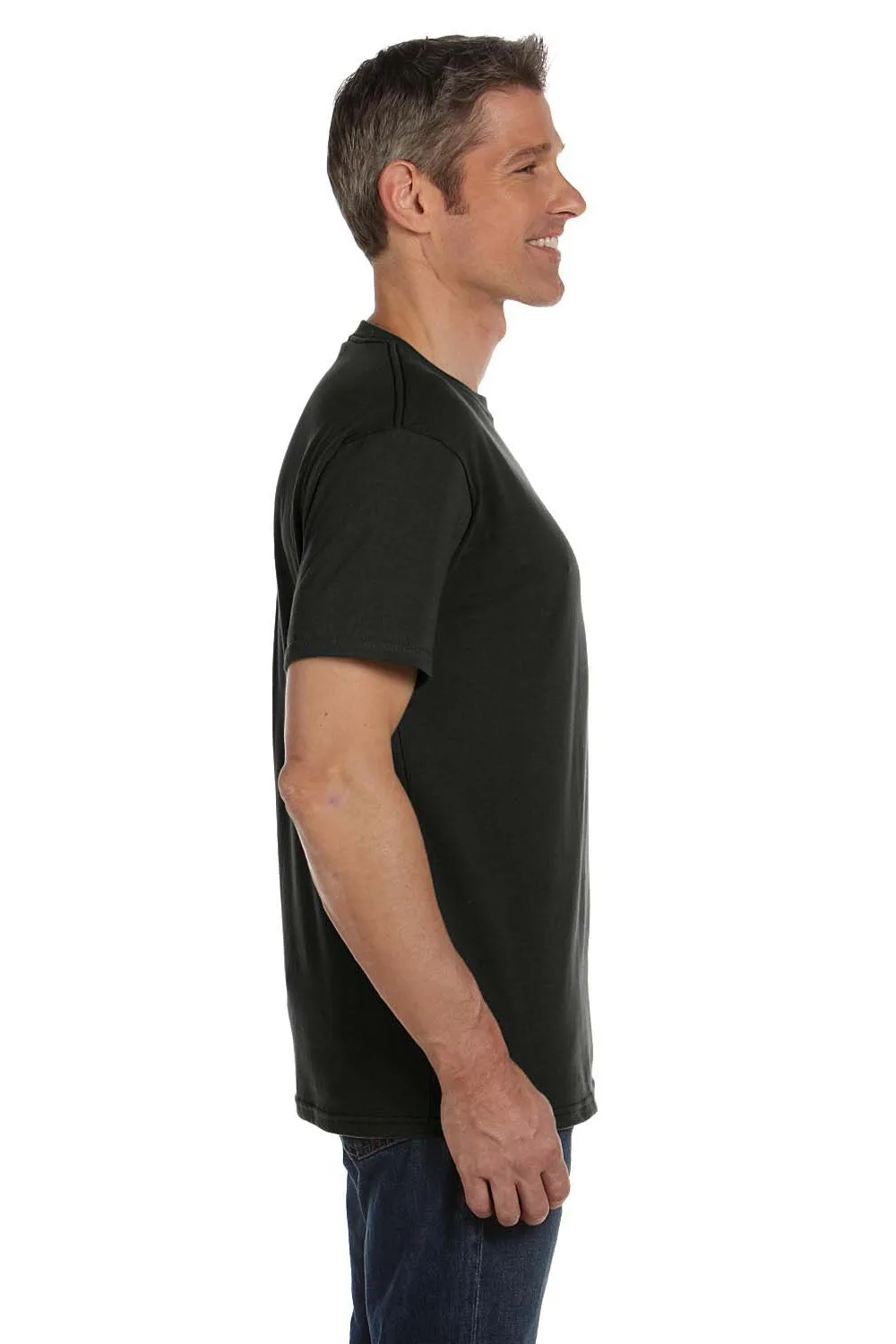 Econscious Mens Short Sleeve Crewneck T-Shirt - Black