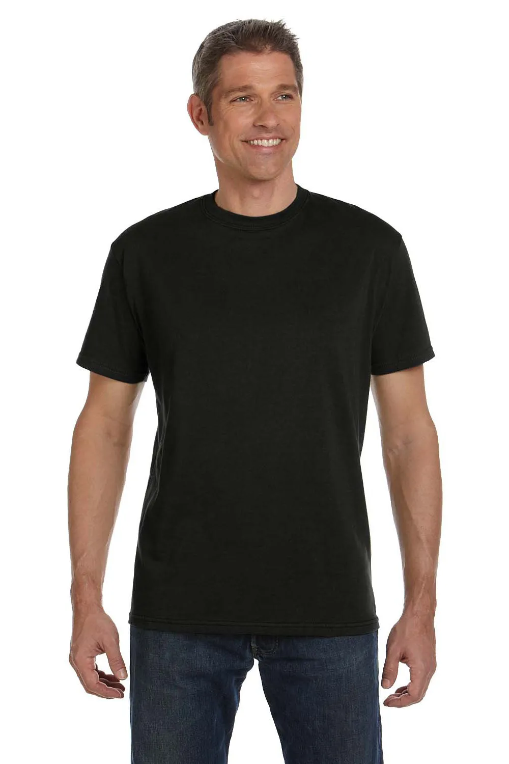 Econscious Mens Short Sleeve Crewneck T-Shirt - Black