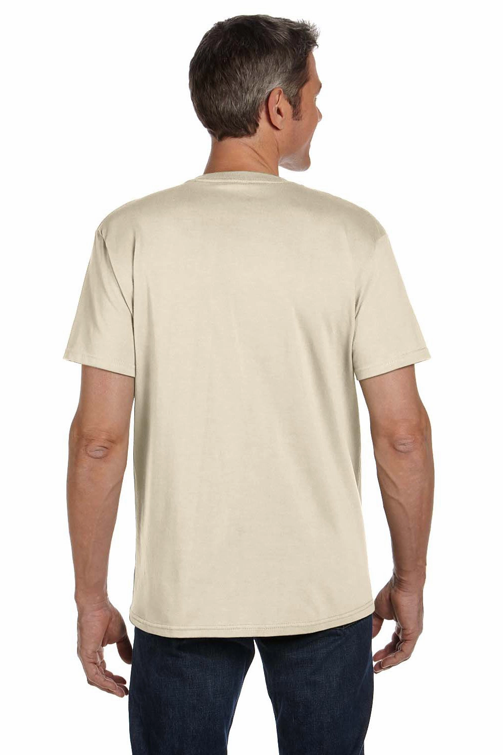 Econscious Mens Short Sleeve Crewneck T-Shirt - Natural