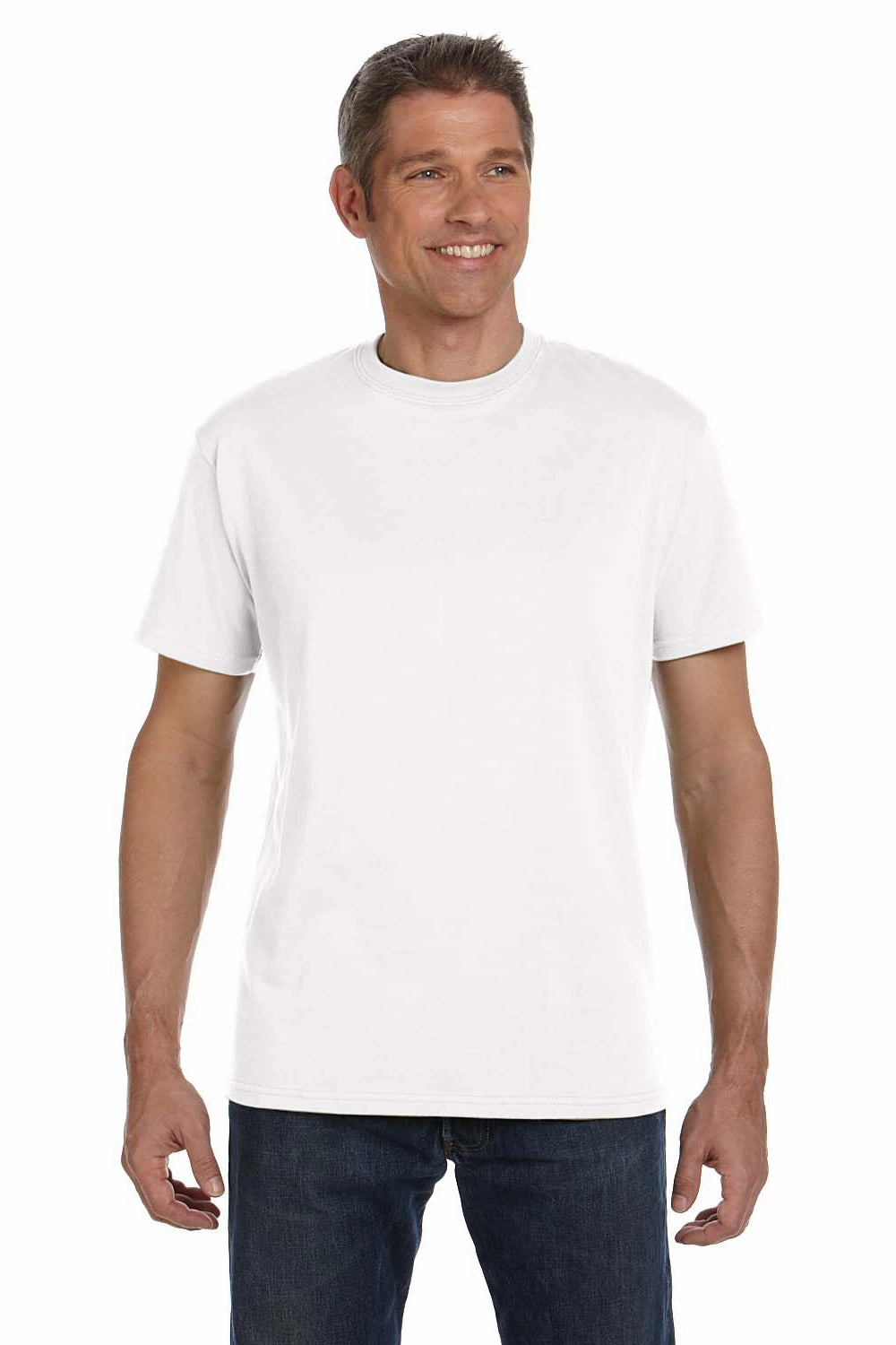 Econscious Mens Short Sleeve Crewneck T-Shirt - White