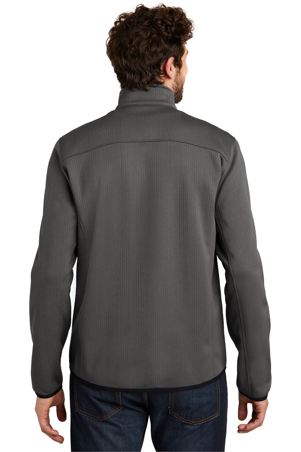 Eddie Bauer Mens Dash Pill Resistant Full Zip Jacket - Steel Grey