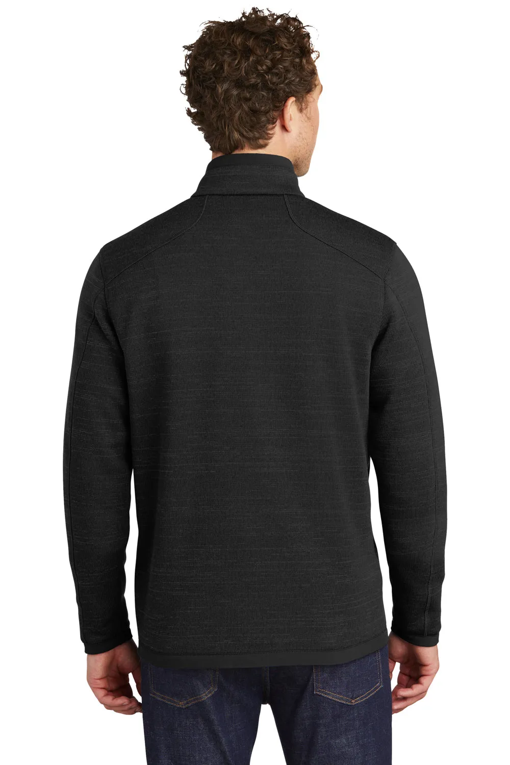 Eddie Bauer Mens Pill Resistant Fleece 1/4 Zip Jacket - Black
