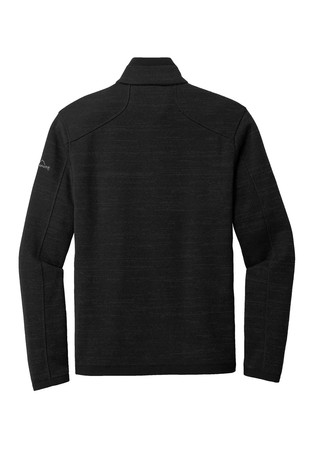 Eddie Bauer Mens Pill Resistant Fleece 1/4 Zip Jacket - Black