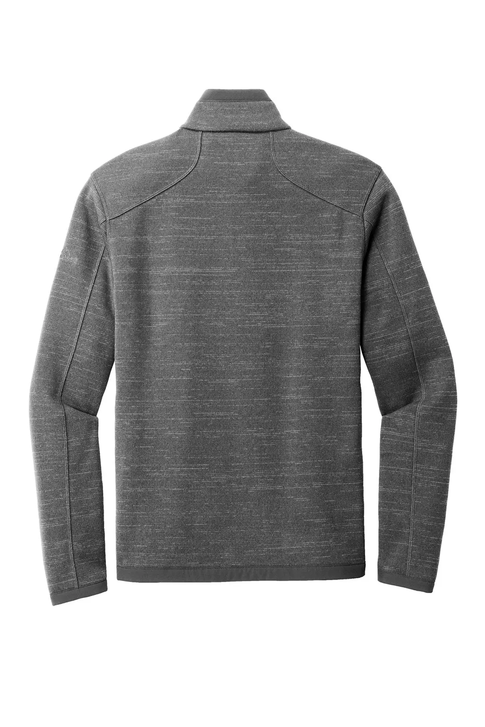 Eddie Bauer Mens Pill Resistant Fleece 1/4 Zip Jacket - Heather Dark Grey
