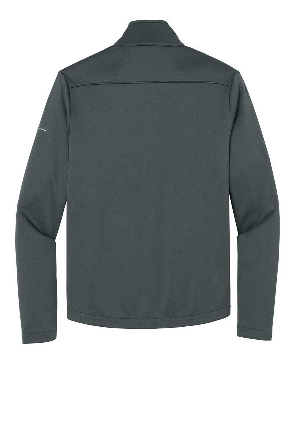 Eddie Bauer Mens Smooth Fleece 1/4 Zip Sweatshirt - Iron Gate Grey
