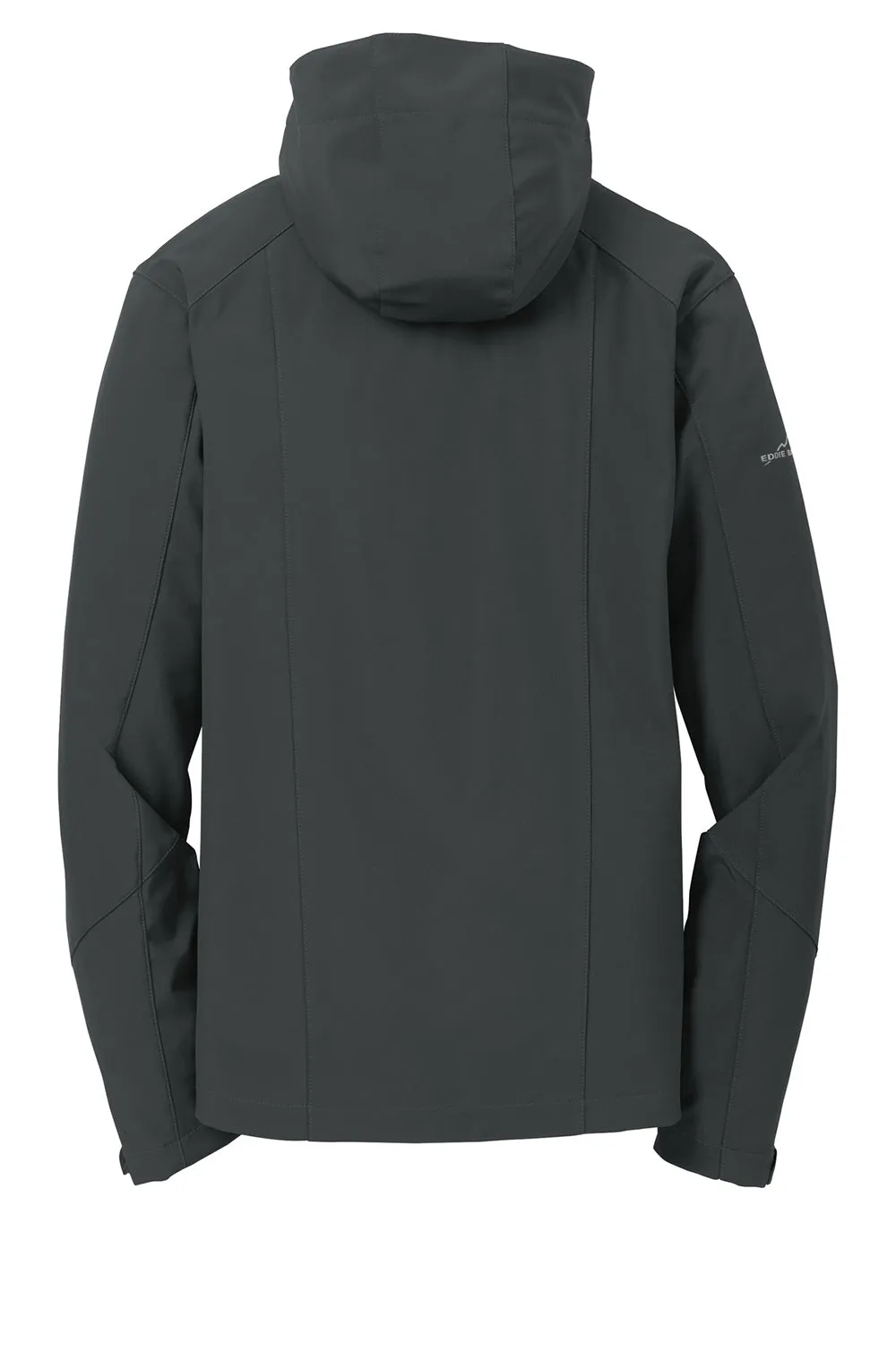 Eddie Bauer Mens Water Resistant Full Zip Hooded Jacket - Steel Grey